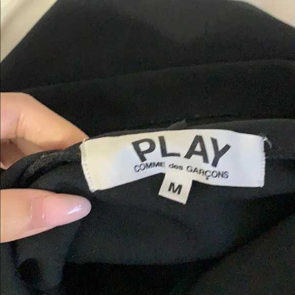 PLAY COMME DES GARÇON WOMENS HOODIE - Picture 3 of 4
